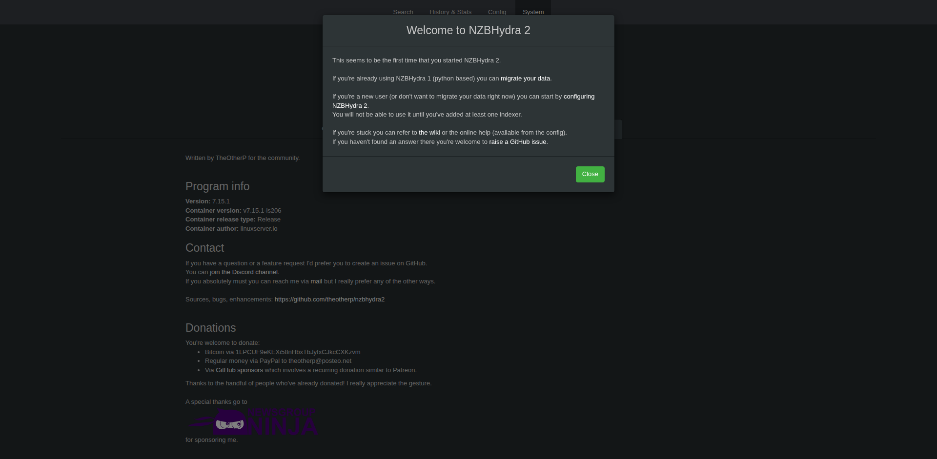 amd64-dev-v7.15.1-ls206