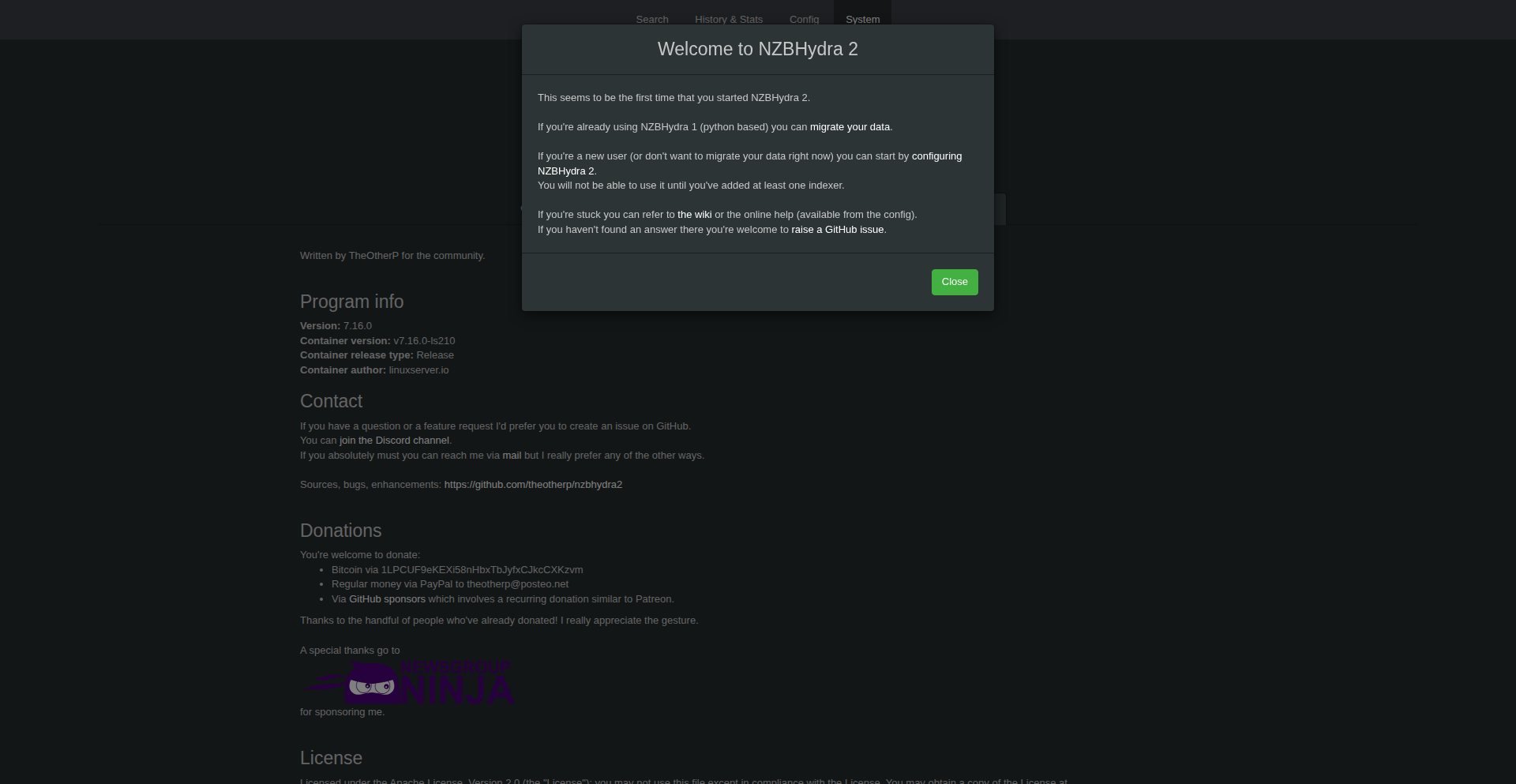 amd64-dev-v7.16.0-ls210